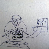 Viktor Musi. Caricatures. 1984-1990