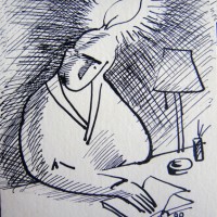 Viktor Musi. Caricatures. 1984-1990