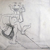 Viktor Musi. Caricatures. 1984-1990