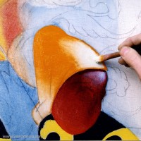 "Step-by-Step". Viktor Musi -”My technique of painting ”- oil on canvas.