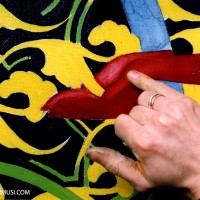 "Step-by-Step". Viktor Musi -”My technique of painting ”- oil on canvas.