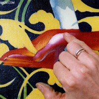 "Step-by-Step". Viktor Musi -”My technique of painting ”- oil on canvas.